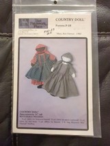 Vintage That Patchwork Place Pattern P-18 Country Doll Stuffed Toy Dolls Cut - $9.49