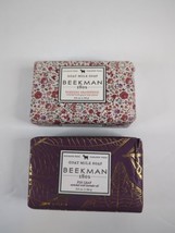 Beekman 1802 Goat Milk Soap Bar Honeyed Grapefruit &amp; Fig Leaf Size 3.5 OZ. QTY 2 - £8.69 GBP