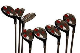 Senior Mens Majek Golf All Hybrid Complete Full Set which Includes #3 4 5 6 7 8  - £353.94 GBP