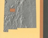Acoma Pueblo, New Mexico BLM Edition Surface Management Topographic Map ... - $12.89
