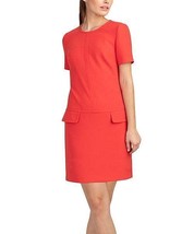 MSRP $348 Trina Turk Bright Red Caicos Drop-Waist Dress Size 6 - £55.26 GBP