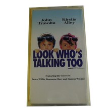 Look Whos Talking Too (VHS, 1991) John Travolta, Kirstie Alley, Bruce Willis - £2.36 GBP