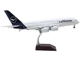 Airbus A380 Commercial Aircraft &quot;Lufthansa&quot; (D-AIMK) White with Dark Blue Tail  - £137.15 GBP