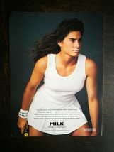1995 Gabriela Sabatini Got Milk? - Full Page Original Color Ad - £4.49 GBP