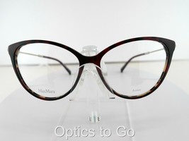 Max Mara MM 1419 (OUC) RED HAVANA 56-15-140  Eyeglasses Frames - £33.57 GBP