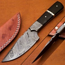 Custom Handmade Knife Hand Forged Damascus Knife Steel Hunting Dagger Knife 9&quot; - £18.30 GBP