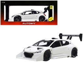 2013 Peugeot 208 T16 Pikes Peak Race Car Plain White Version 1/18 Model Car by A - $3,533.62 MXN