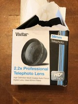 Vivitar 58mm 2.2x Professional Telephoto Lens VIV-58T - $14.85