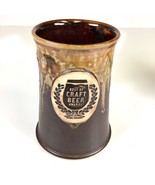 Studio Pottery Craft Beer Award Signed John Kinder Coffee Mug Stoneware ... - $29.00