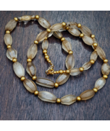 Collana rosario quarzo cristallo himalayano antico tibetano perle... - $1,246.80 MXN