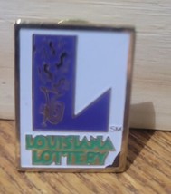Vintage LA Louisiana Lottery State Lotto Lapel Vest Hat Pin Tie Tack Nice  - £7.95 GBP