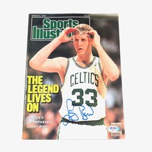 Larry Bird signed SI Magazine PSA/DNA Autographed Celtics No Label - £320.72 GBP