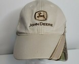 John Deere Brown Khaki Camo K Products Adjustable Baseball Cap Hat 45724 - £19.92 GBP