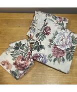 Vtg Springs Full/double Rose Floral Spring Sheet Set Cottagecore Garden - $720.44 MXN