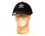 Adidas Black Denim Gold Embroidered Strapback Adjustable Cap Hat Men&#39;s O... - $29.69