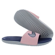 NIKE Girl&#39;s Sandal Women Kawa SE Slide Pink Glaze 5Y Flip Flop Slip On S... - £23.37 GBP