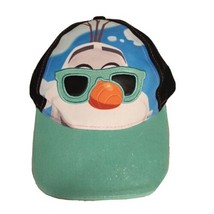Disney Unisex Frozen Baseball Cap Olaf Snowman Wearing Sunglasses Kids O... - $8.42