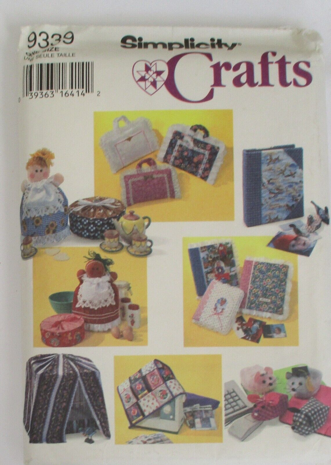 Simplicity Crafts  9339 Covers For Bird Cage, Sewing Machine, Computer Mouse + - $9.89