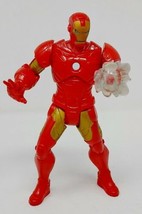 Marvel Avengers Mighty Battlers Arc Strike Iron Man 7&quot; Action Figure 2012 Hasbro - £5.28 GBP