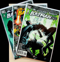 Blackest Night: Batman #1-3 (Sep-Nov 2009, DC) - Set of 3 - Near Mint - $13.99