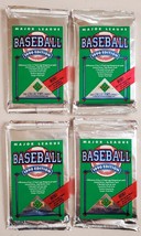 1990 Upper Deck Baseball Lot of 4 (Four) Sealed Unopened Packs** - £13.36 GBP