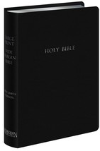 KJV Large Print Wide Margin Bible (Imitation Leather, Black, Red Letter)... - $79.99