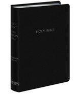 KJV Large Print Wide Margin Bible (Imitation Leather, Black, Red Letter)... - $111.48 CAD