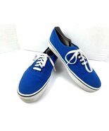 Vans Off the Wall Sneakers Men 10 M  Shoes Blue  Canvas Lace Up Comfort ... - €16,84 EUR
