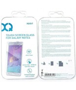 Tough Tempered Glass Screen Protector For Samsung Galaxy Note 4 N910 XQISIT - $11.03 CAD