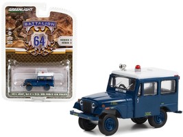 1971 Jeep DJ-5 &quot;U.S. Air Force Air Police&quot; Blue with White Top &quot;Battalio... - $20.84