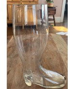 Vintage Antique Glass Barware Boot Bar Beer - $615.46 MXN