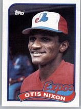 1989 Topps 674 Otis Nixon  Montreal Expos - £0.77 GBP