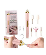 Portable  Electric Nail Drill with Light Mini Manicure Art Pen for Gel R... - £9.44 GBP