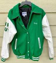 United Sport Apparel Brick Township Marching Band Wool Leather Jacket - ... - £55.77 GBP