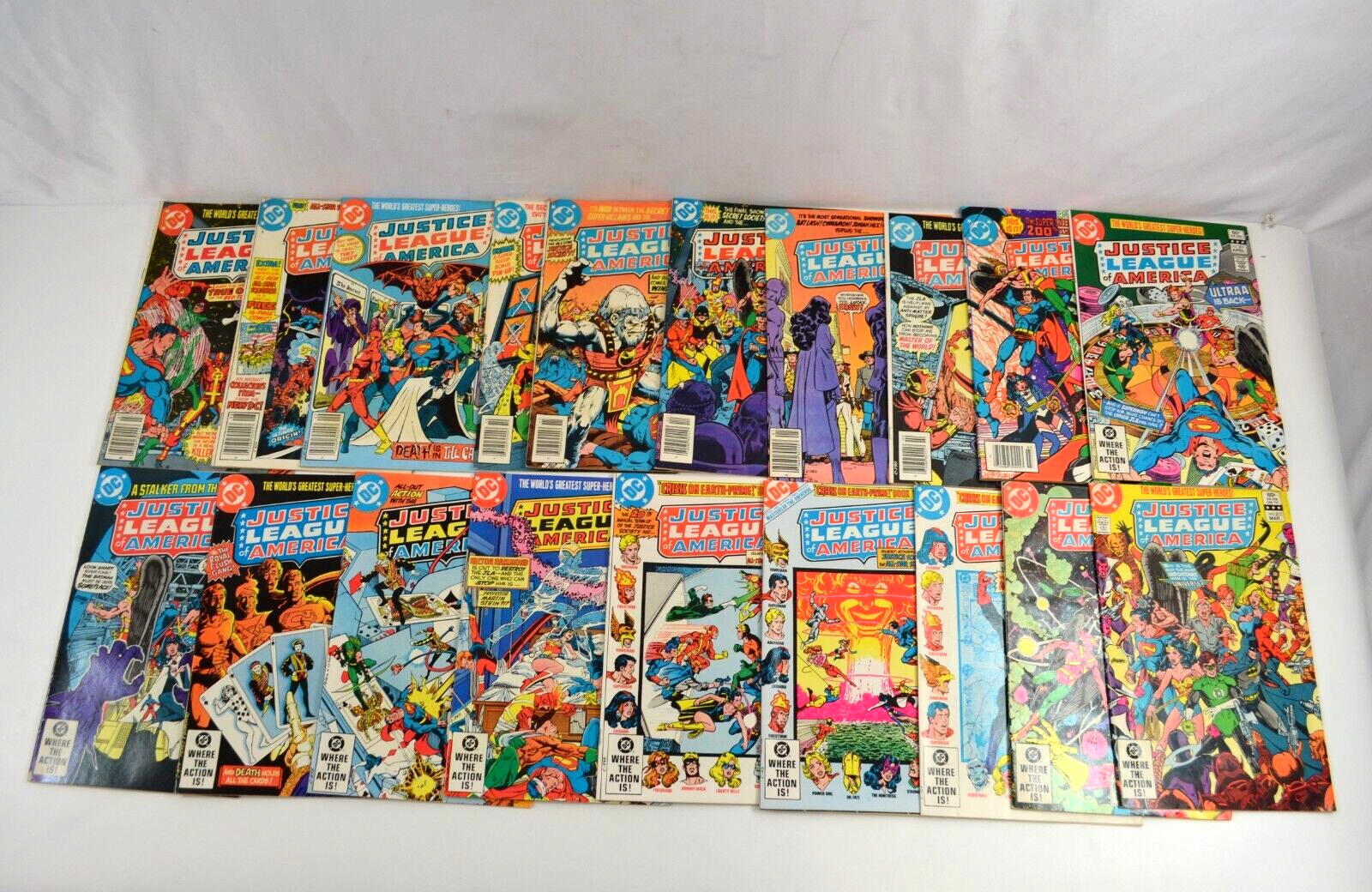 Justice League of America #192-205 207-209 212 213 (DC, 1981-83) Lot of 19 Comic - $87.07
