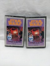 Star Wars Champions Of The Force Part One And Two Audio Book Casettes - $17.82