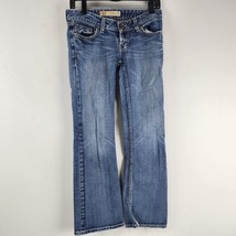 BKE Womens Stella Jeans Size 26 X 29 1/2 Low Rise Med Wash Measures 28 1/2 X 29 - £11.66 GBP