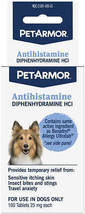 PetArmor Antihistamine Medication for Dog Allergy Relief - $8.86+