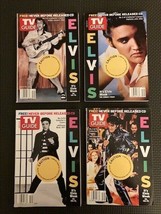 Four (4) TV Guide&#39;s ELVIS WEEK covers  - May 8th - 14th, 2005 - $5.36