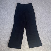 IZOD Boys Black Corduroy Pants Boys Size 10 Regular - $9.97