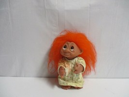 Vintage 1977-1985 Thomas Dam Red Head Girl Troll Doll 8&#39;&#39; Rare Nice - £34.88 GBP