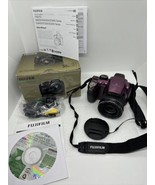 Purple Plum Fuji Finepix S4080 14.0MP Digital Camera, Manual, CD, Cables... - £65.91 GBP