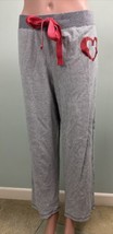 Disney Store Striped Glitter Mickey Mouse Heart Lounge Pajama Pants Sz L... - $20.78