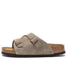 BirkenstockZrich Soft Footbed Suede Leather 'Taupe' - US SIZES - $179.20