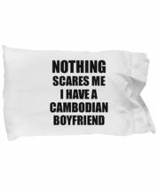 EzGift Cambodian Boyfriend Pillowcase Funny Valentine Gift for Gf My Girlfriend  - £17.38 GBP
