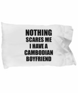 EzGift Cambodian Boyfriend Pillowcase Funny Valentine Gift for Gf My Gir... - $29.84 CAD