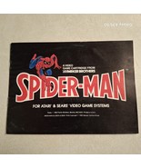 Atari 2600 Spiderman manual in excellent condition  - $11.16 CAD