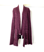 89th &amp; Madison Open Front Cardigan Sweater Womens size XL Long Sleeve Bu... - $22.49