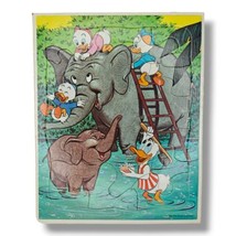 Vintage Disney Baby Cardboard Puzzle 1963 Donald Duck Ducktales  - $16.95