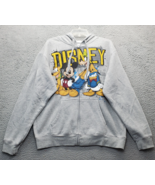 Disney Hoodie Unisex Medium Multi Scooby Mickey Graphic Pouch Pocket Ful... - $40.16 CAD